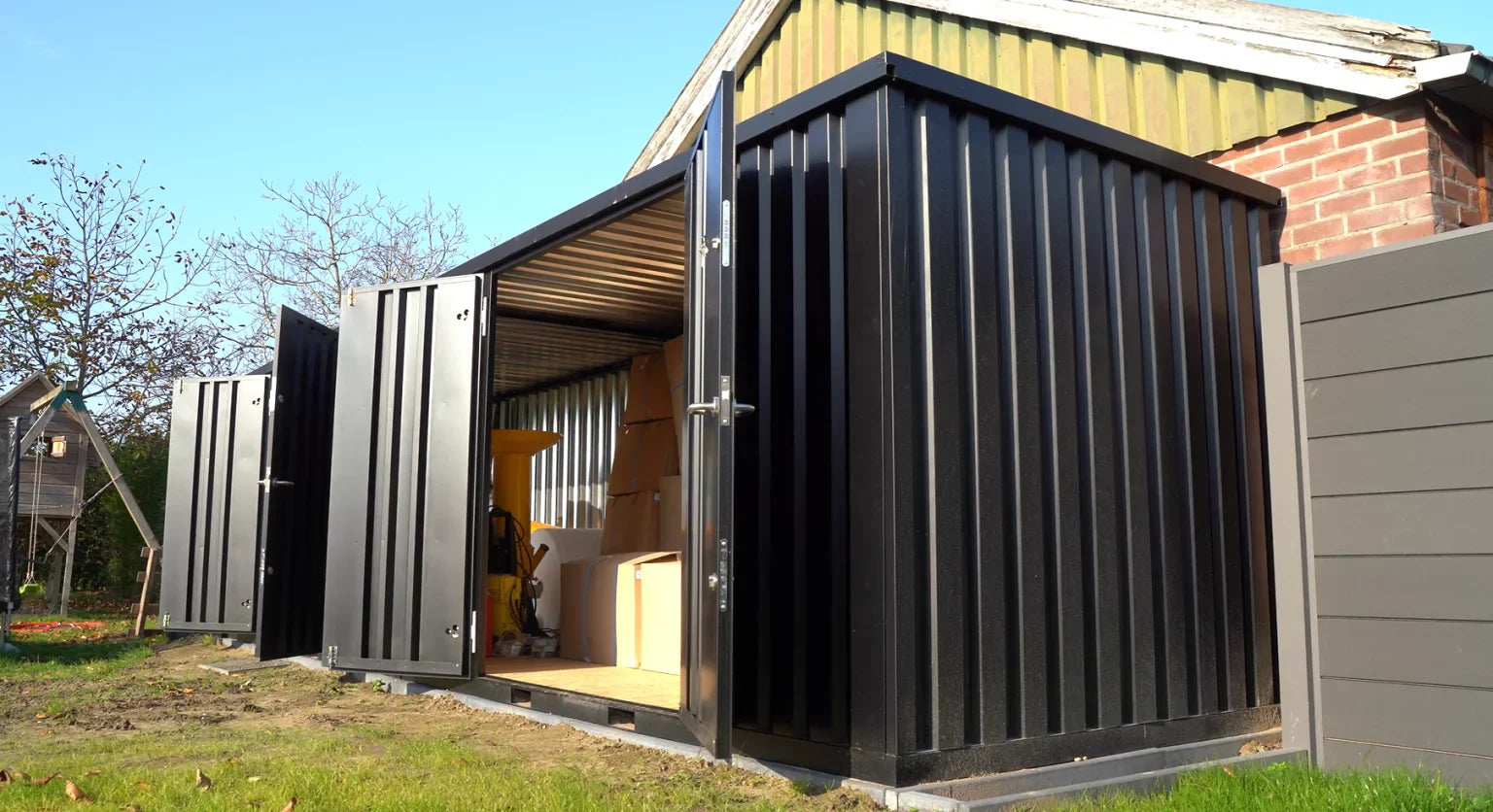 Großer Lagercontainer Standardmodell 8 × 2 Meter