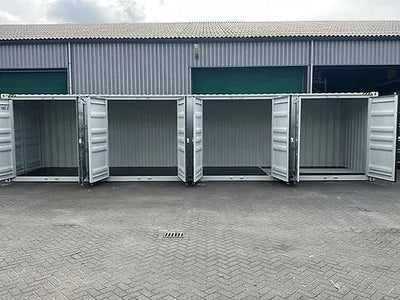 40-Fuß-HC-Versandcontainer mit seitlichen Öffnungen